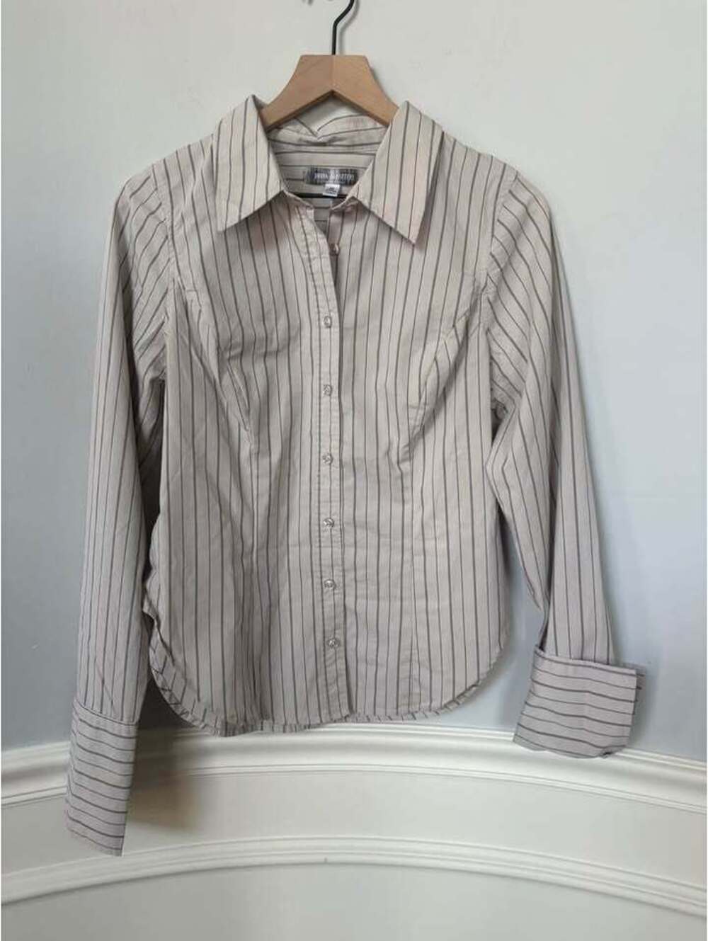 NWOT Urban Outfitters Striped Long Sleeve Button Down Shirt